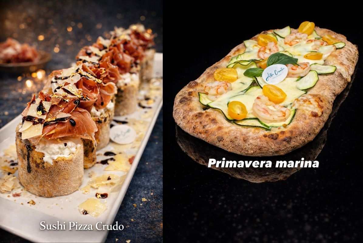 Pizza Sushi e Primavera Marina